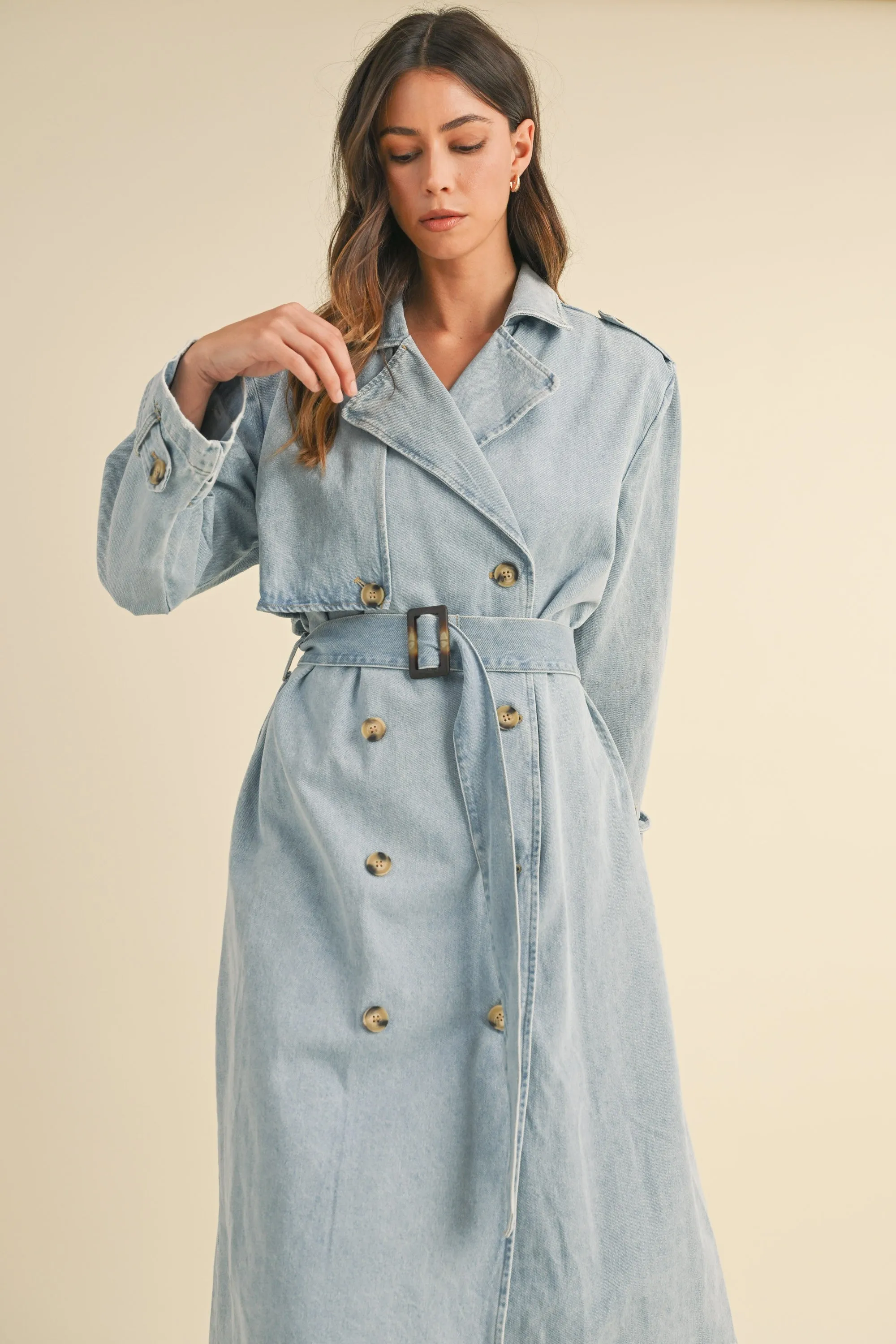 Tiffany Denim Trench