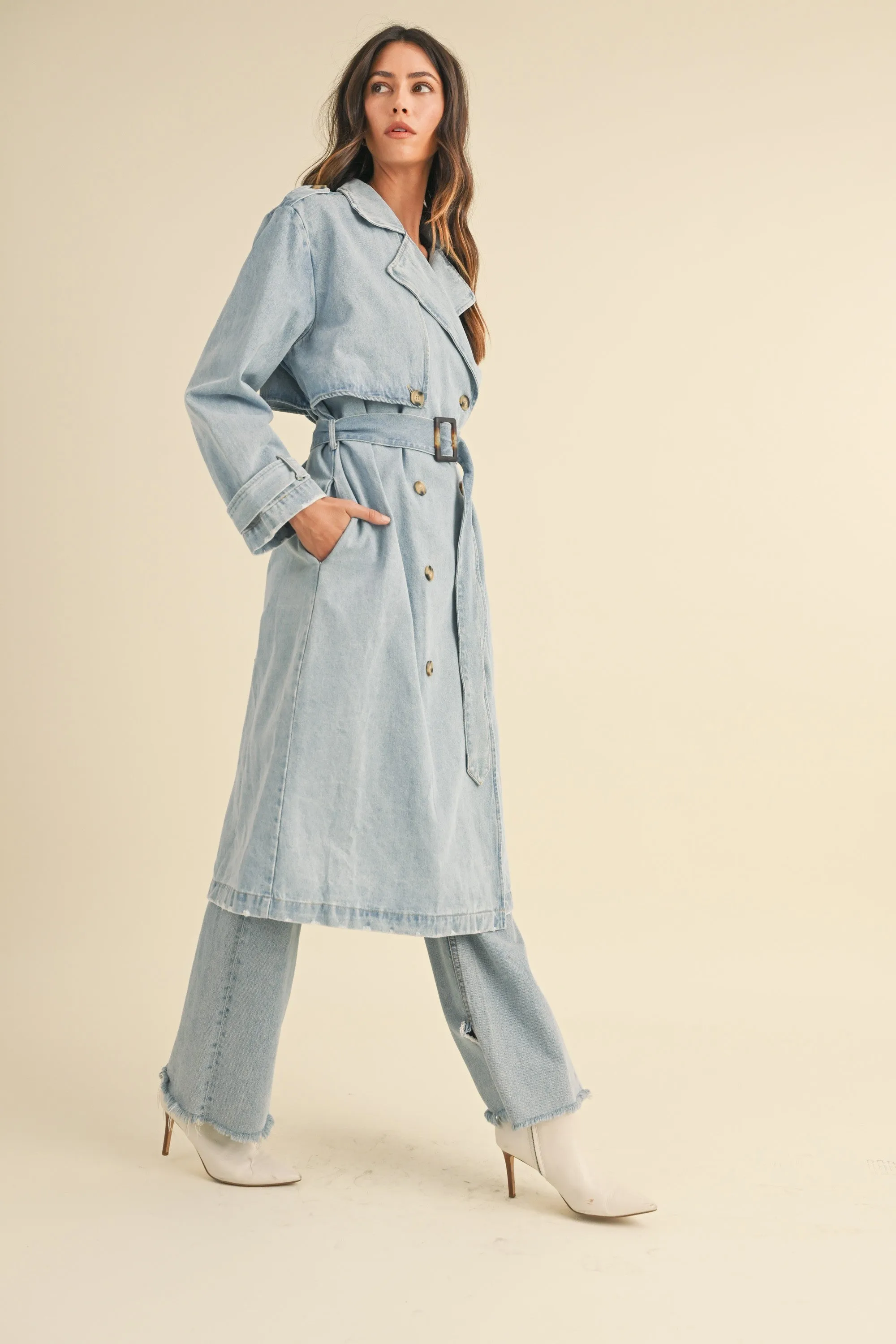 Tiffany Denim Trench