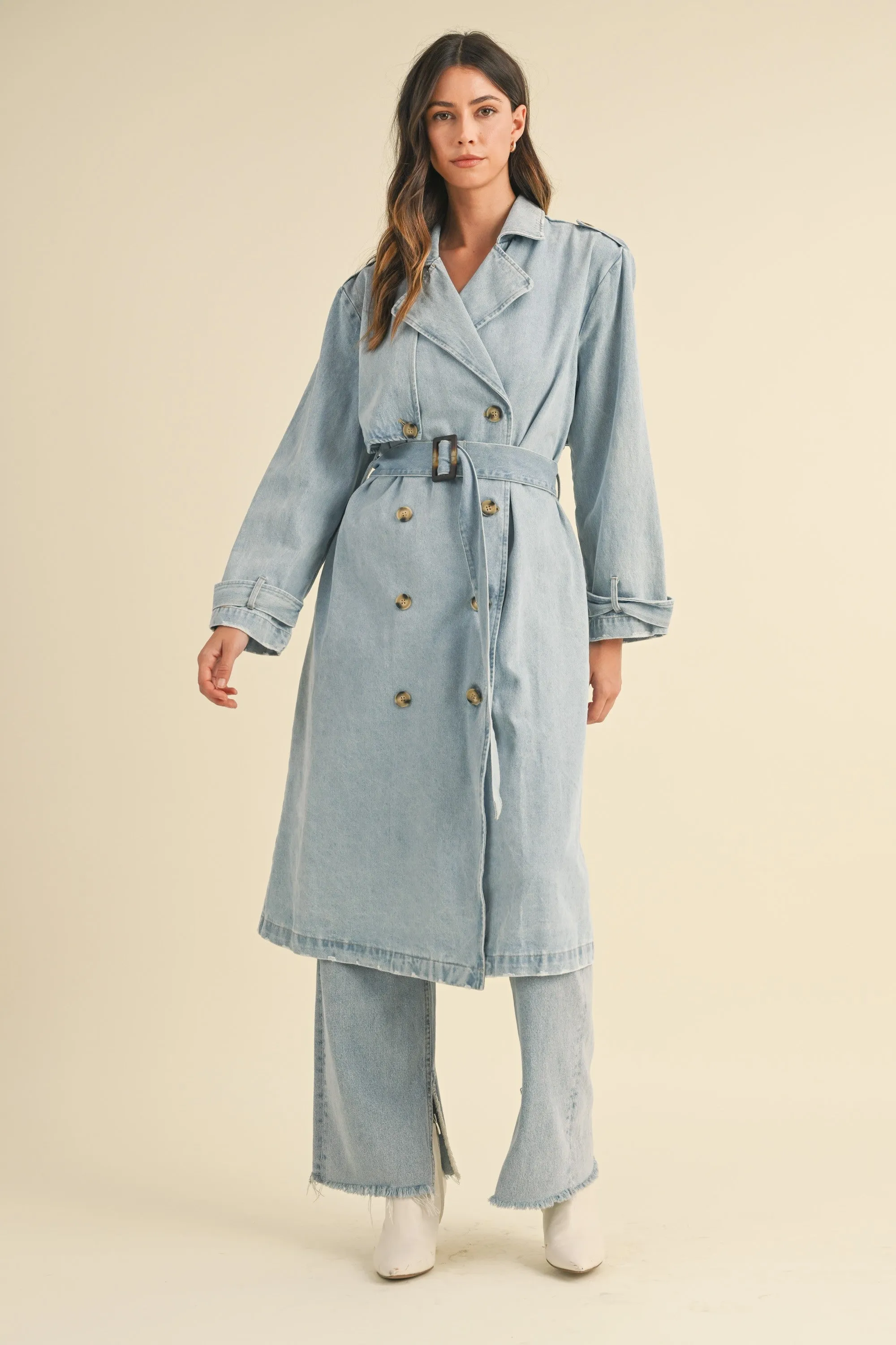 Tiffany Denim Trench