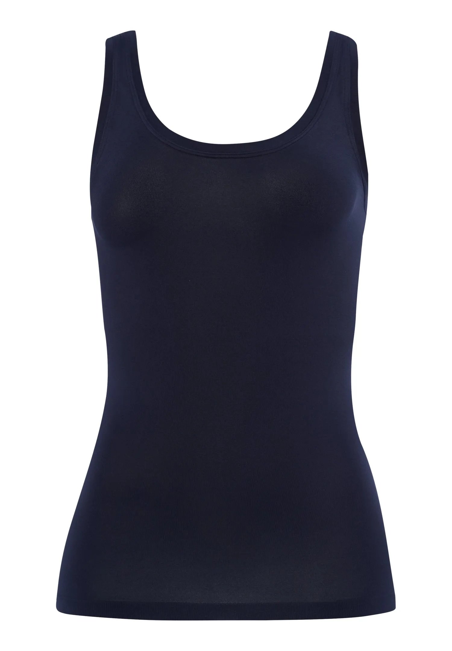 Touch Feeling Round Neck Tank Top | Deep Navy 71814-1610