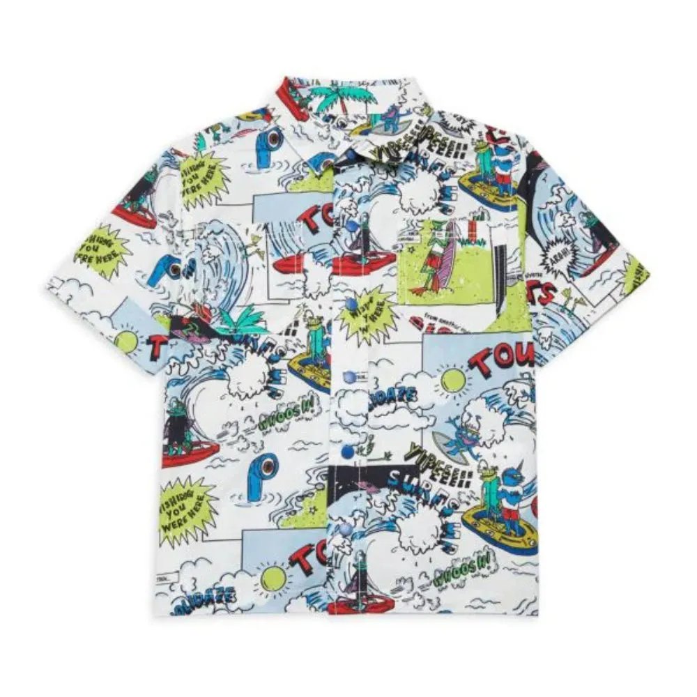 Tourist-Print Shirt