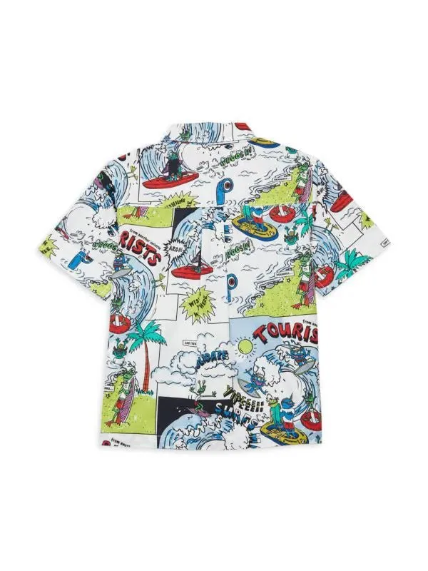 Tourist-Print Shirt