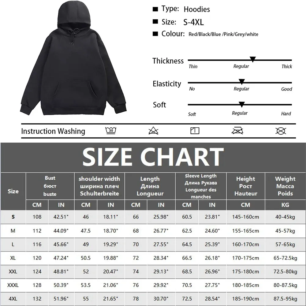 Trendy Men's Solid Color Hoodie - Casual Pullover Sweatshirt