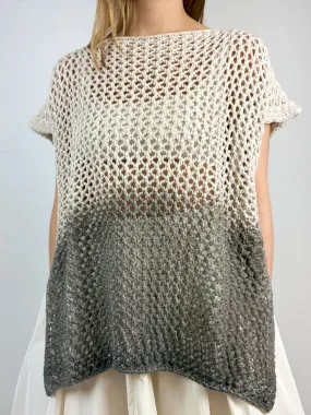 Two-Tone Crochet Tunic