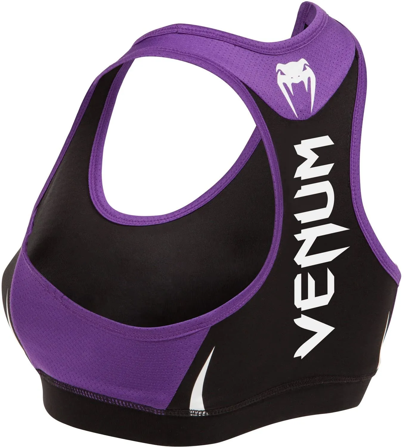 Venum-1070  "BOBY FIT" TOP SPORT BRA FOR WOMEN XS-L Black Purple