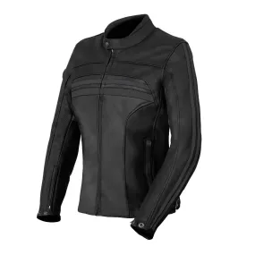 Veste moto femme cuir