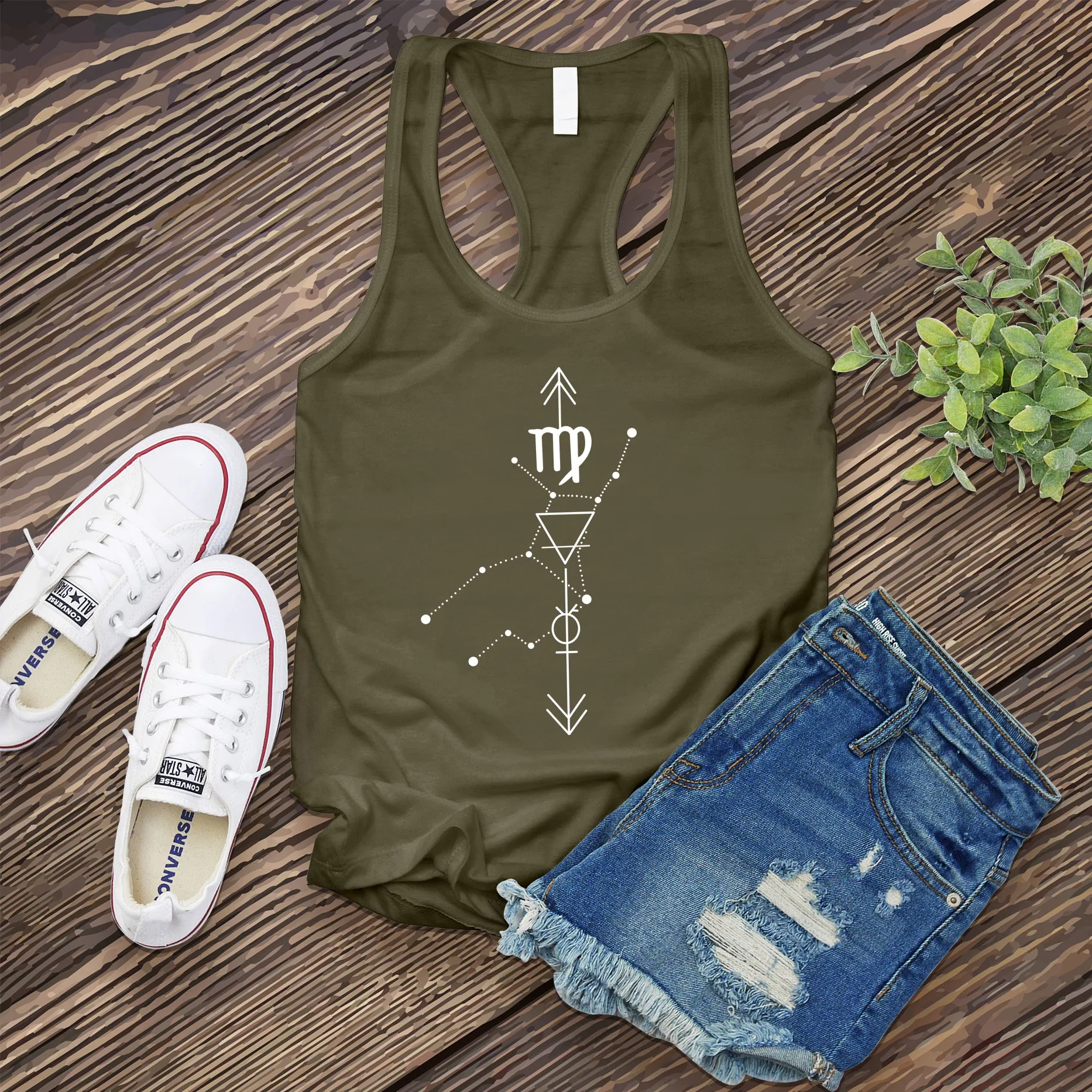 Virgo Arrow Women's Tank Top