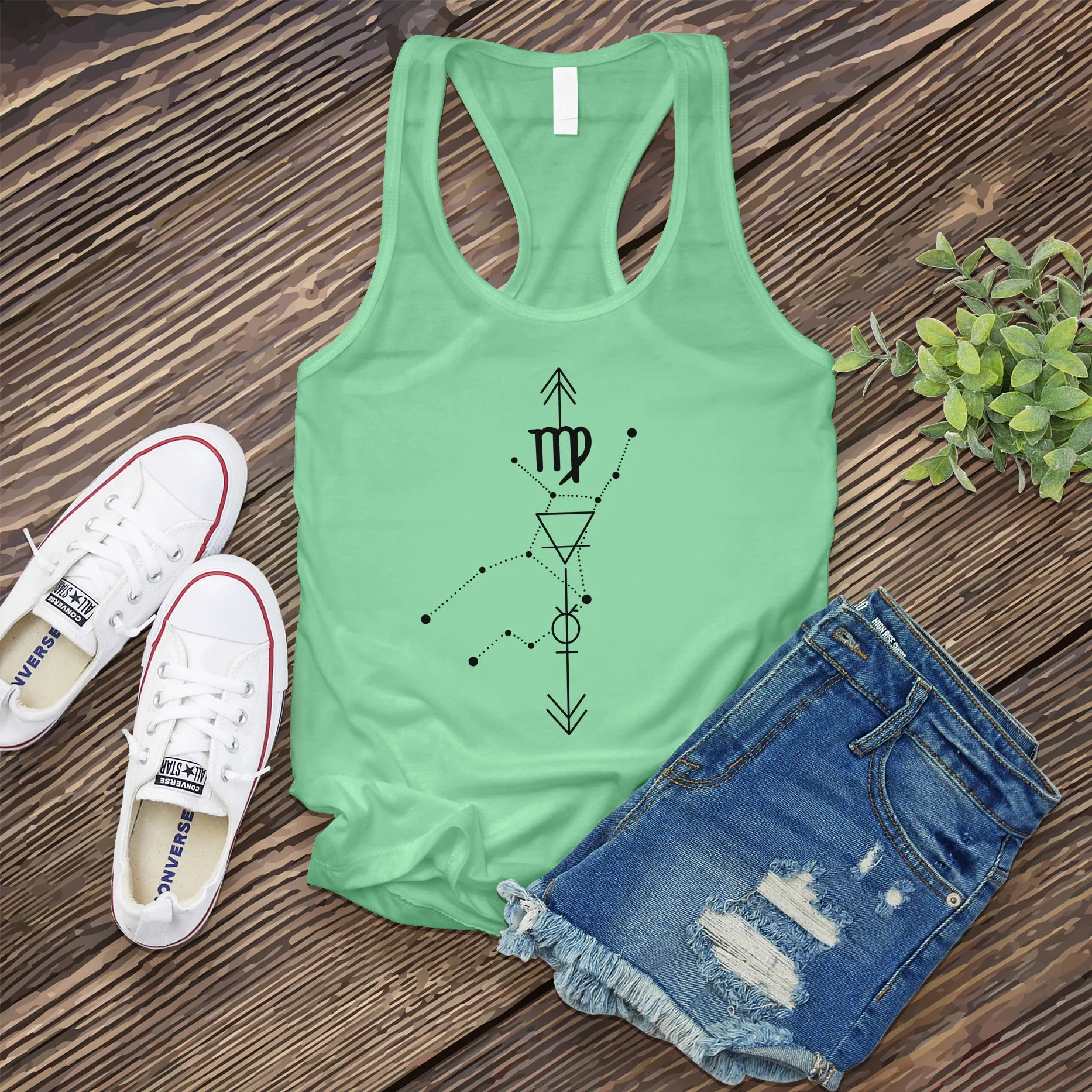 Virgo Arrow Women's Tank Top