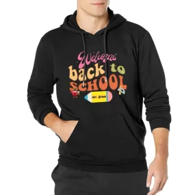 Welcome Back to School Custom Teacher Name Hoodie for Men Back to School