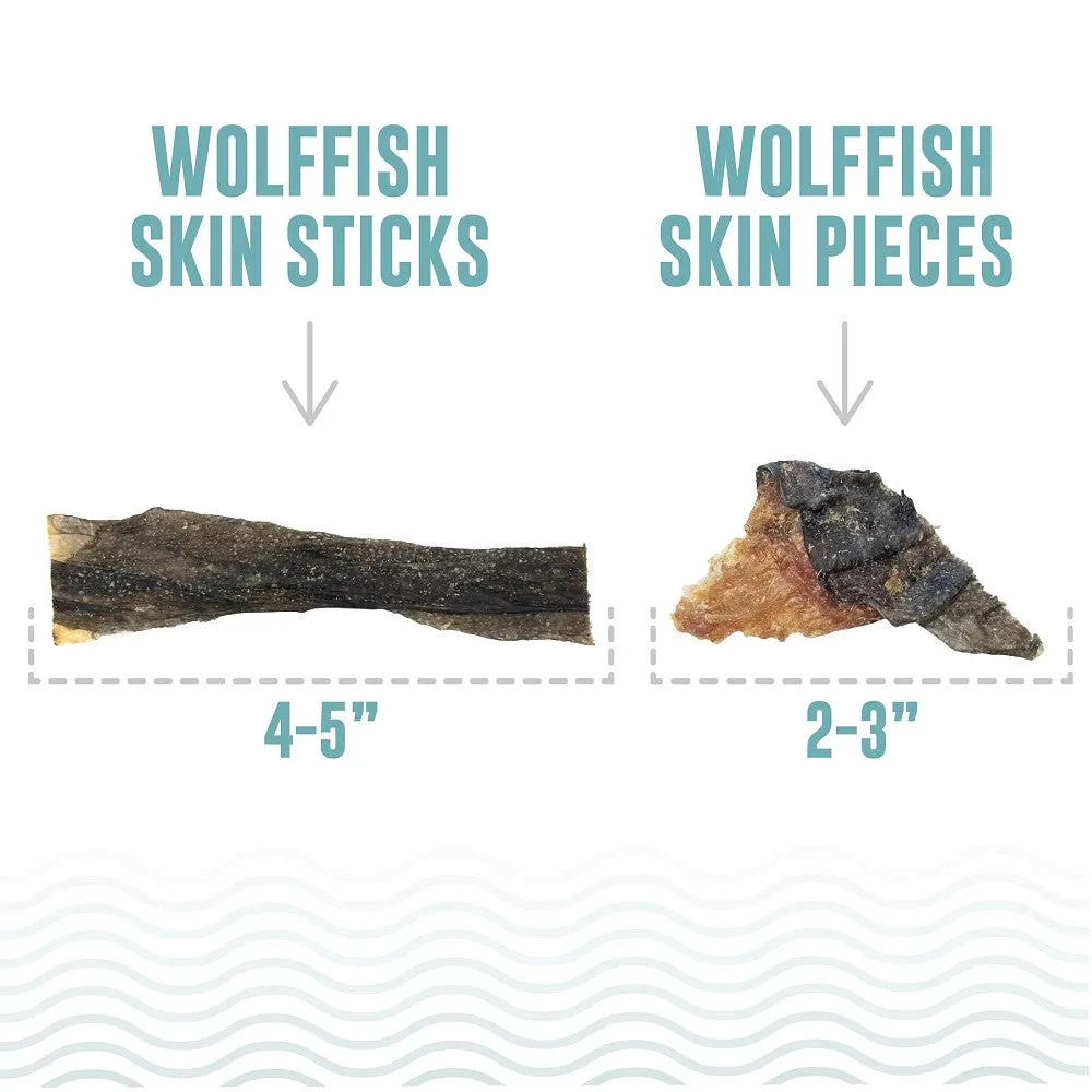 Wolffish Skin Stick Dog Treats