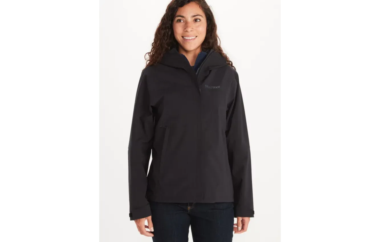 Women's Precip Eco Pro 3L Jacket (Black)