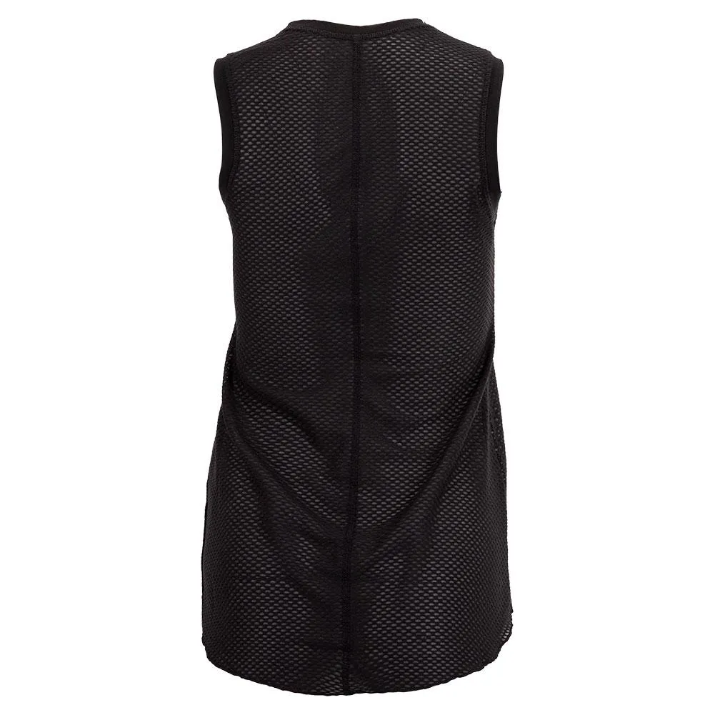 Women's Sleeveless Tennis Top Black