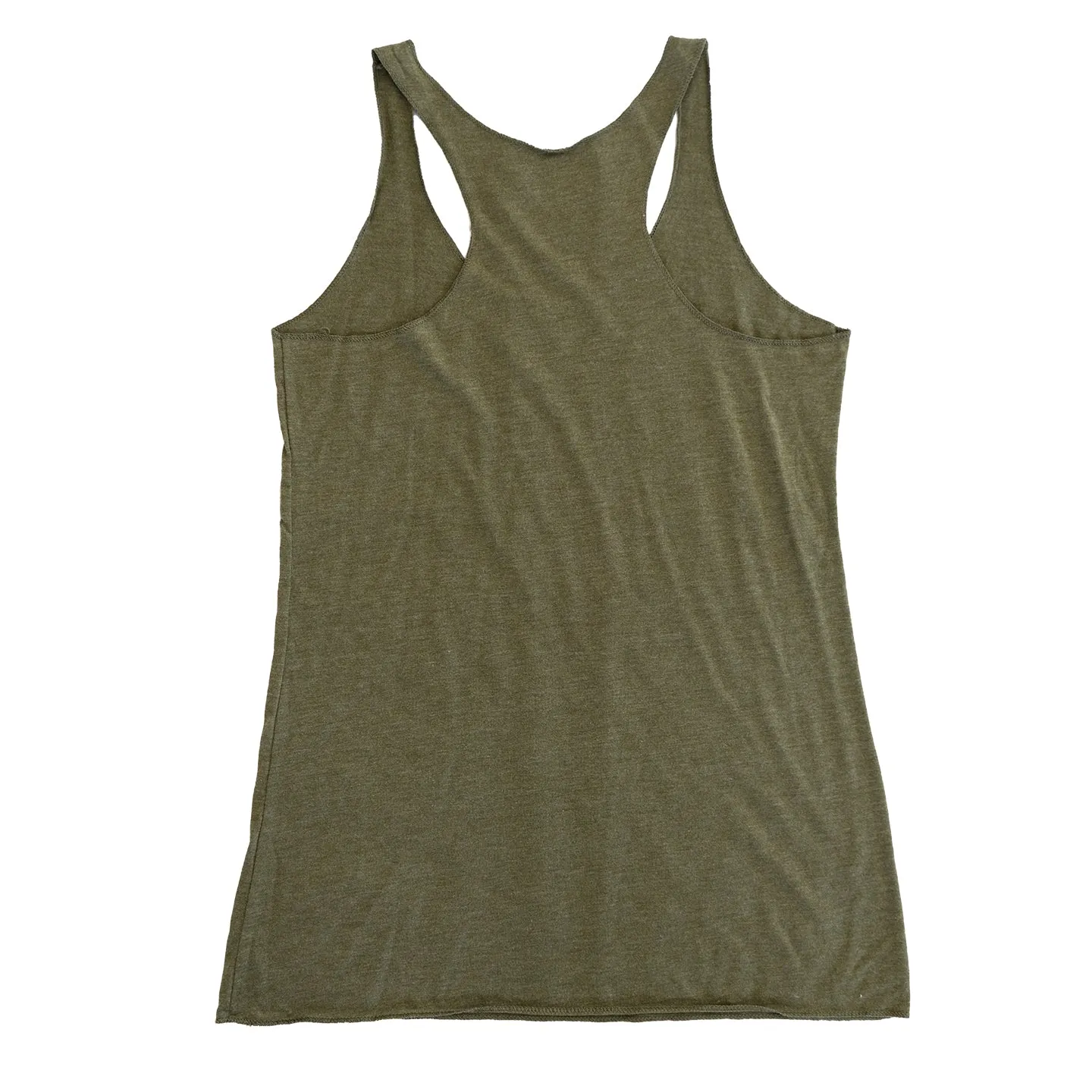 WOMEN'S TIARE LOGO TANK IN MILITARY GREEN