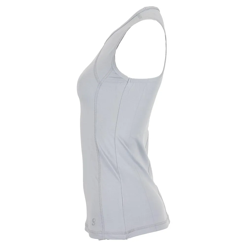 Women's UV Tennis Tank Stone