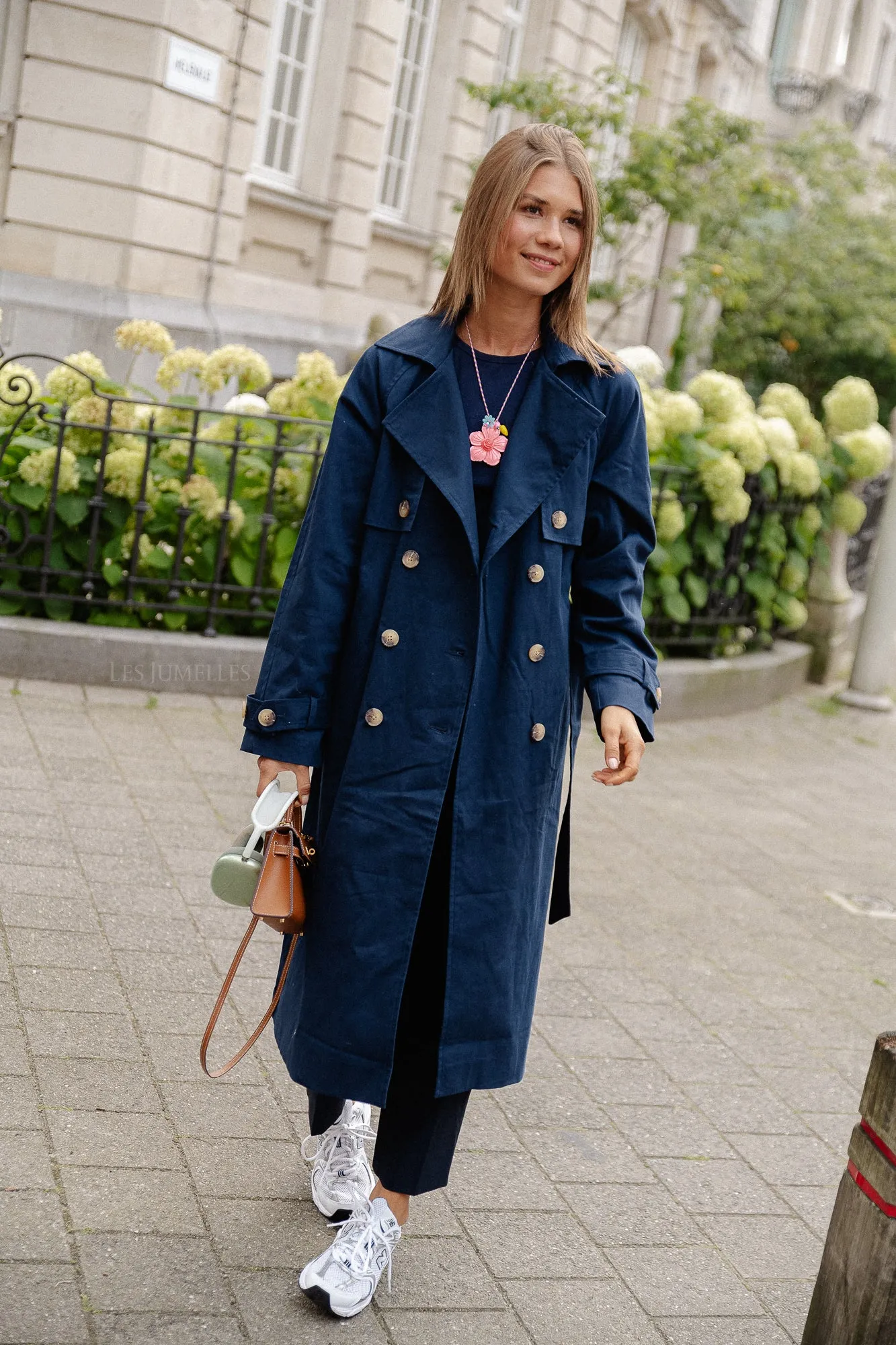 YASTeronimo trench coat navy